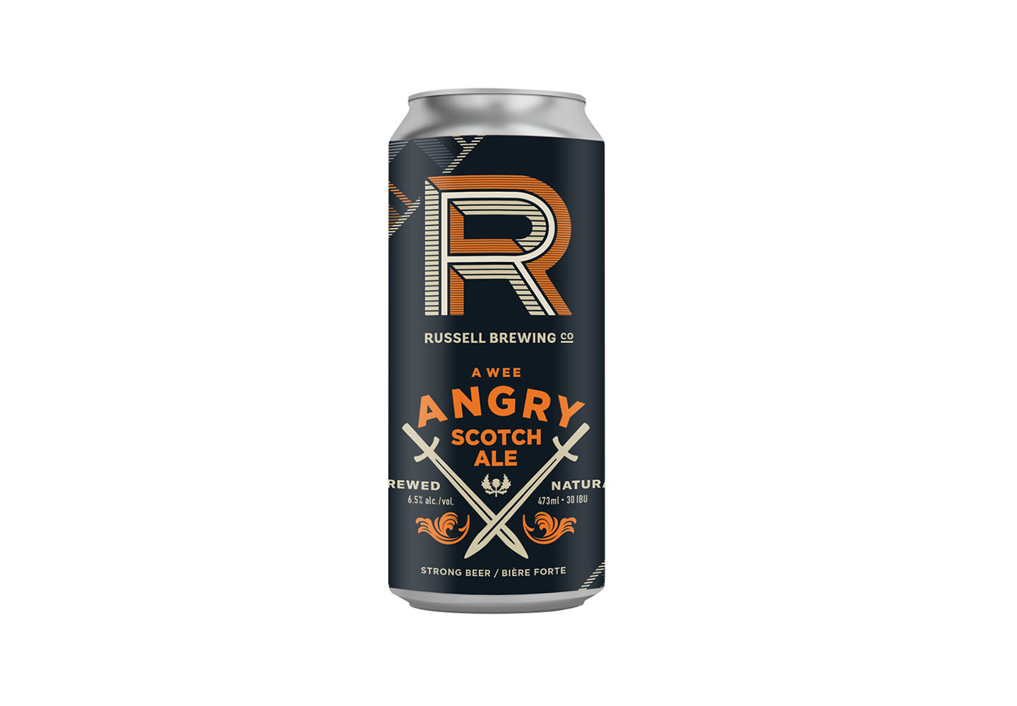 A wee angry scotch ale – 473mL – Russell Brewing