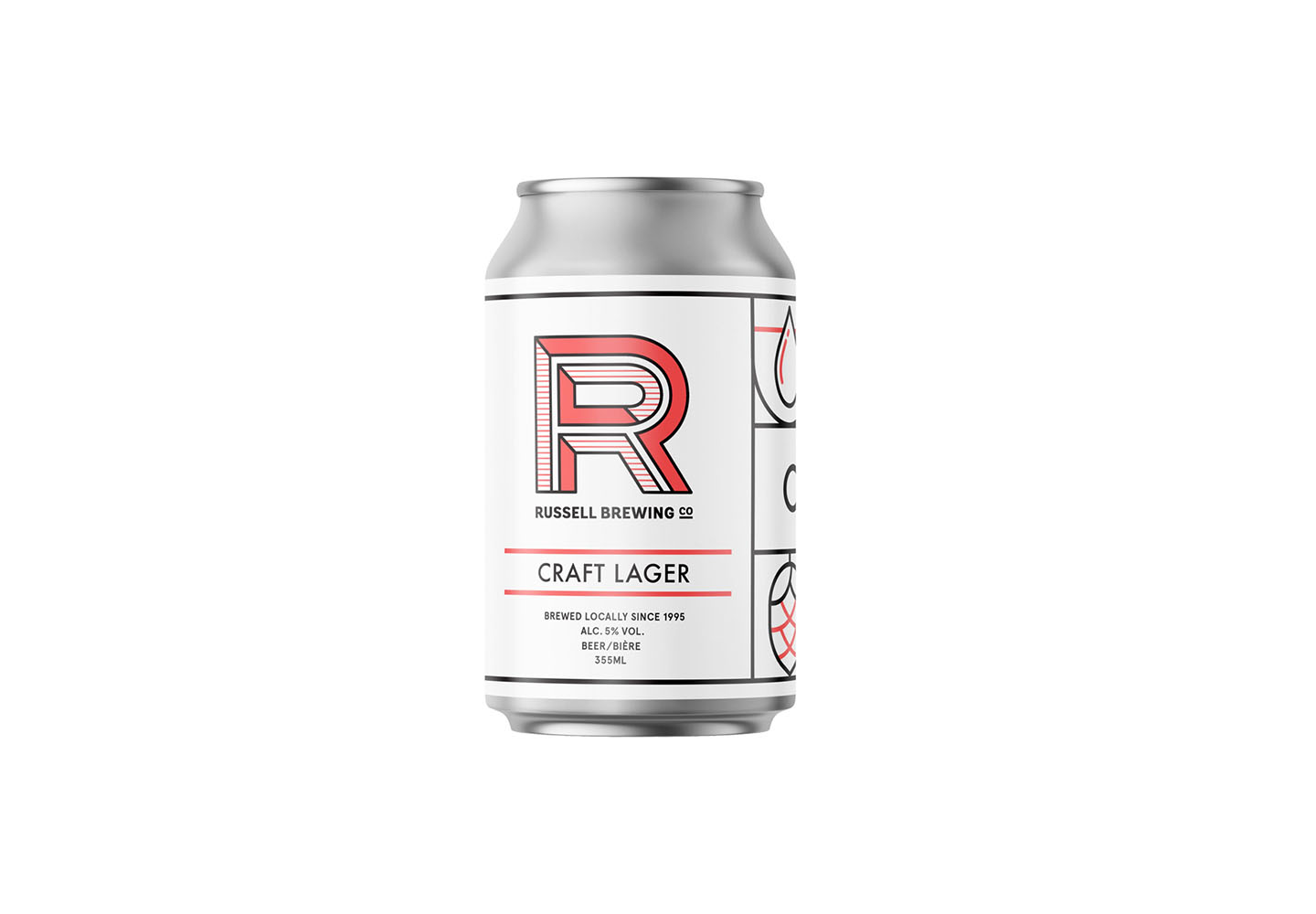 Craft lager – 355mL – Russell Brewing