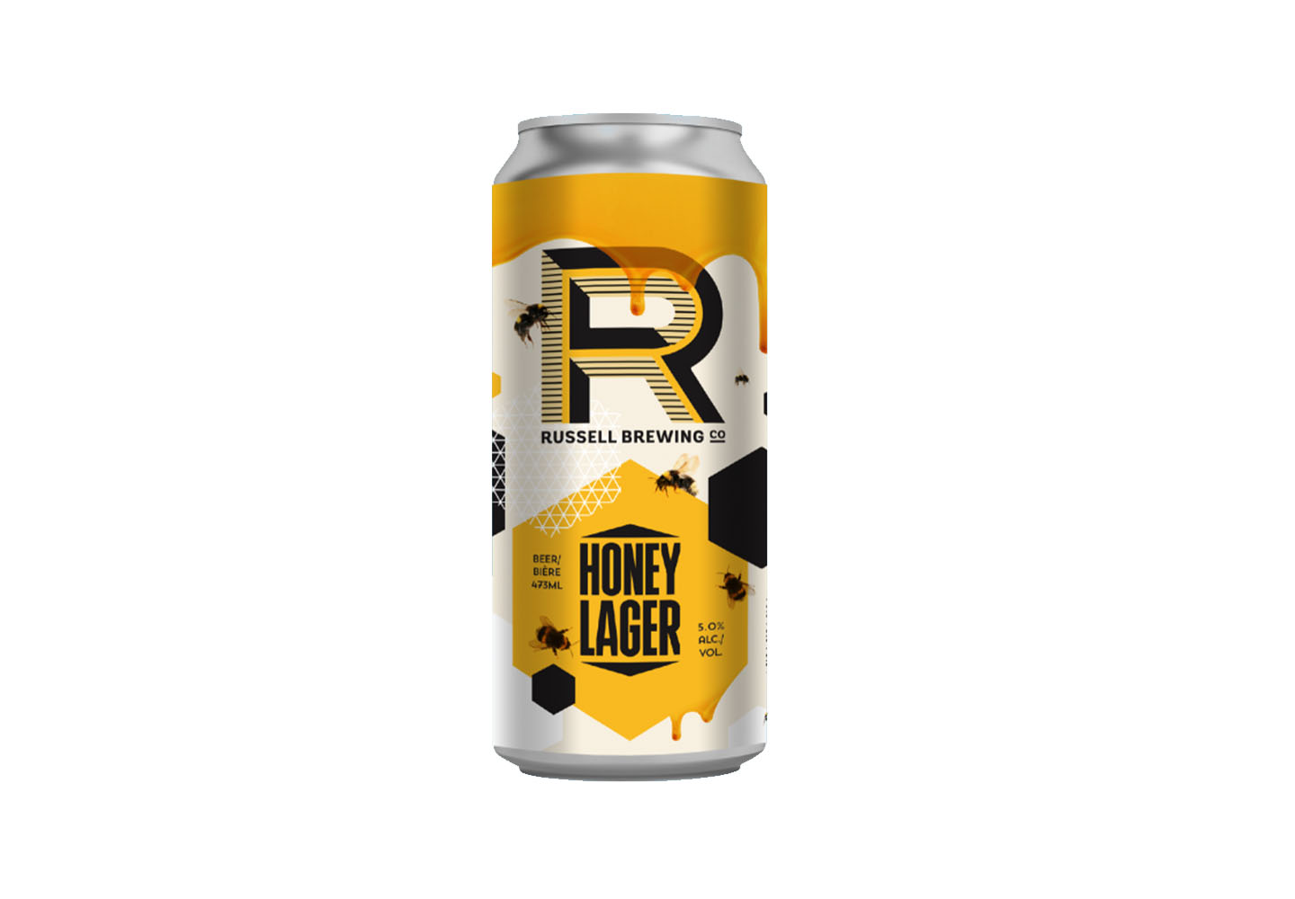 Honey Lager – 473mL – Russell Brewing