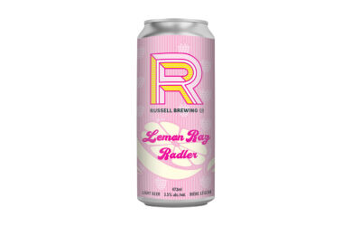 Lemon Raz Radler – 473mL – Russell Brewing
